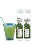 Factory Supply Nutrition Multivitamin Green Superfood Leafy Greens Vegetable Powder Effervescent Tablets for Health Support