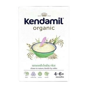 Kendamil Organic Smooth Baby Rice 120g Organic Cereal & Nutrient Rich for Baby