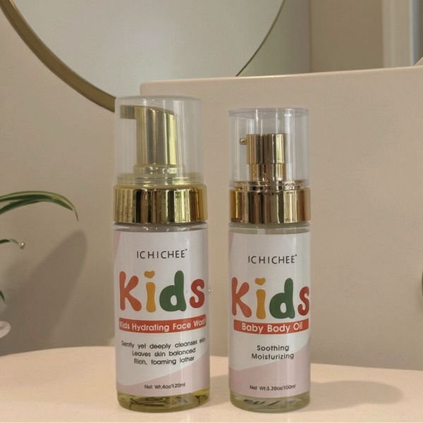 Custom Skin Care Set Mild Organic Formula Kids Full Skin Whitening Care Baby Moisturizer Face Cream