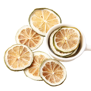 Wholesale Pure Natural Dry Lemon Slices And Lime Slices Fruit Tea Decoration In Loose Style Bulk Packaging Raw Flavor Tea