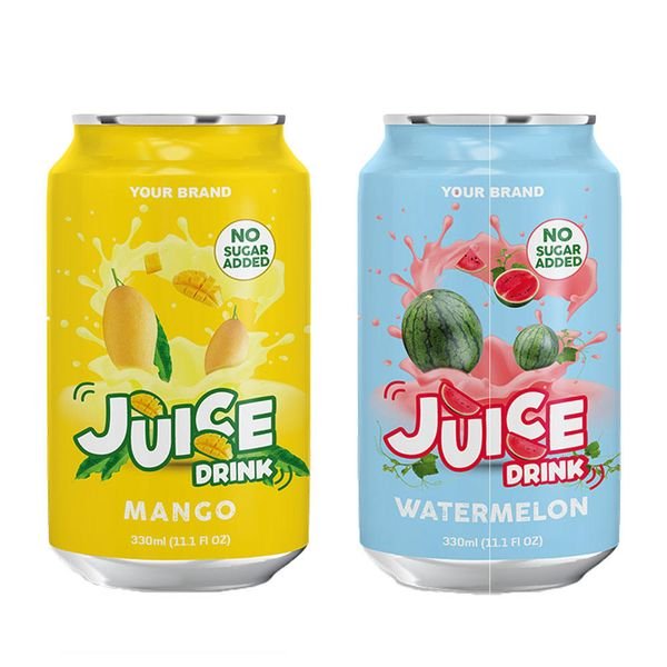 Premium 330ml Natural Tropical Fruit Juice Drink Flavored Vietnam Halal Juice Certified Organic and Halal Certified