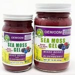 Organic Formula Natural Sea Moss Gel With 92 Minerals and Vitamins Sea Moss Jelly Nutritional Supplement for Immune System