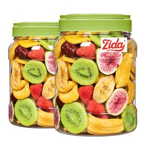 Organic Freeze Dried Mixed Nuts and Fruits Freeze Dried Fruits Chip Pure Freeze Dried Fruit in Poly Bag